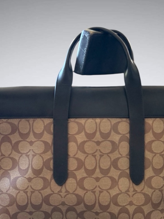 Coach Metropolitan Brief 40 in signature coated canvas - Picture 7 of 13